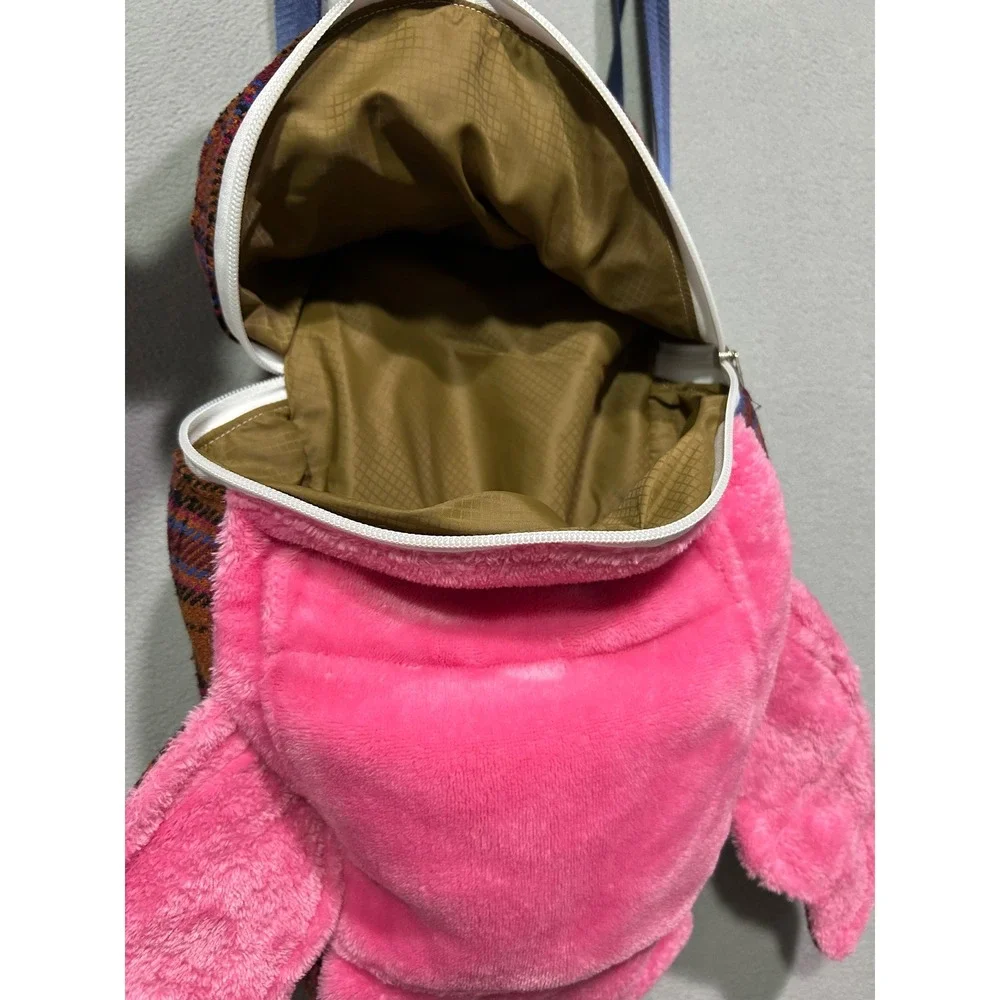 Homer Whales mini Backpack Handmade upcycled Fish zip close Abigail Kokai Alaska